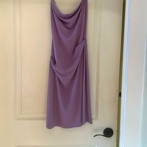 Nicole Miller strapless lavender dress    Gorgeous